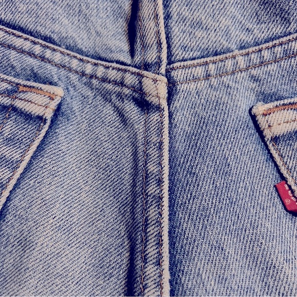 Vintage 1984 505 Levi’s Jeans Faded Blue Size 36x32 - Picture 9 of 16